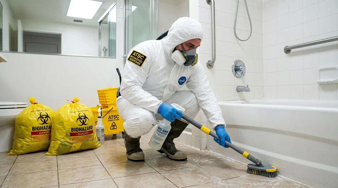 Decontamination equipment deployed for Blood Cleanup in Plano